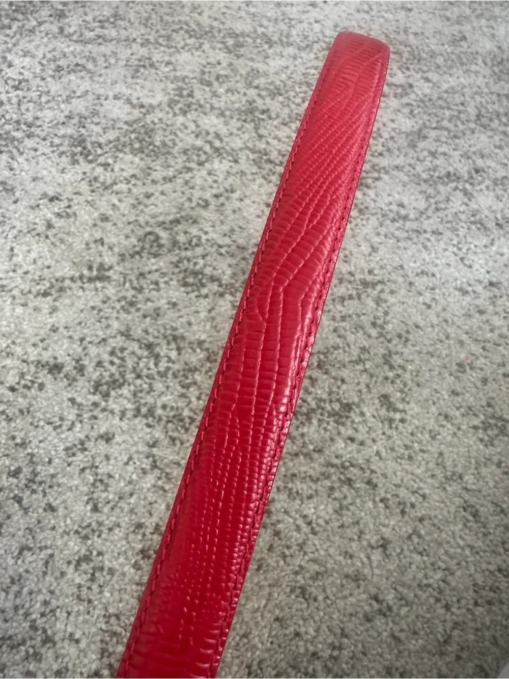 Top Grain this red