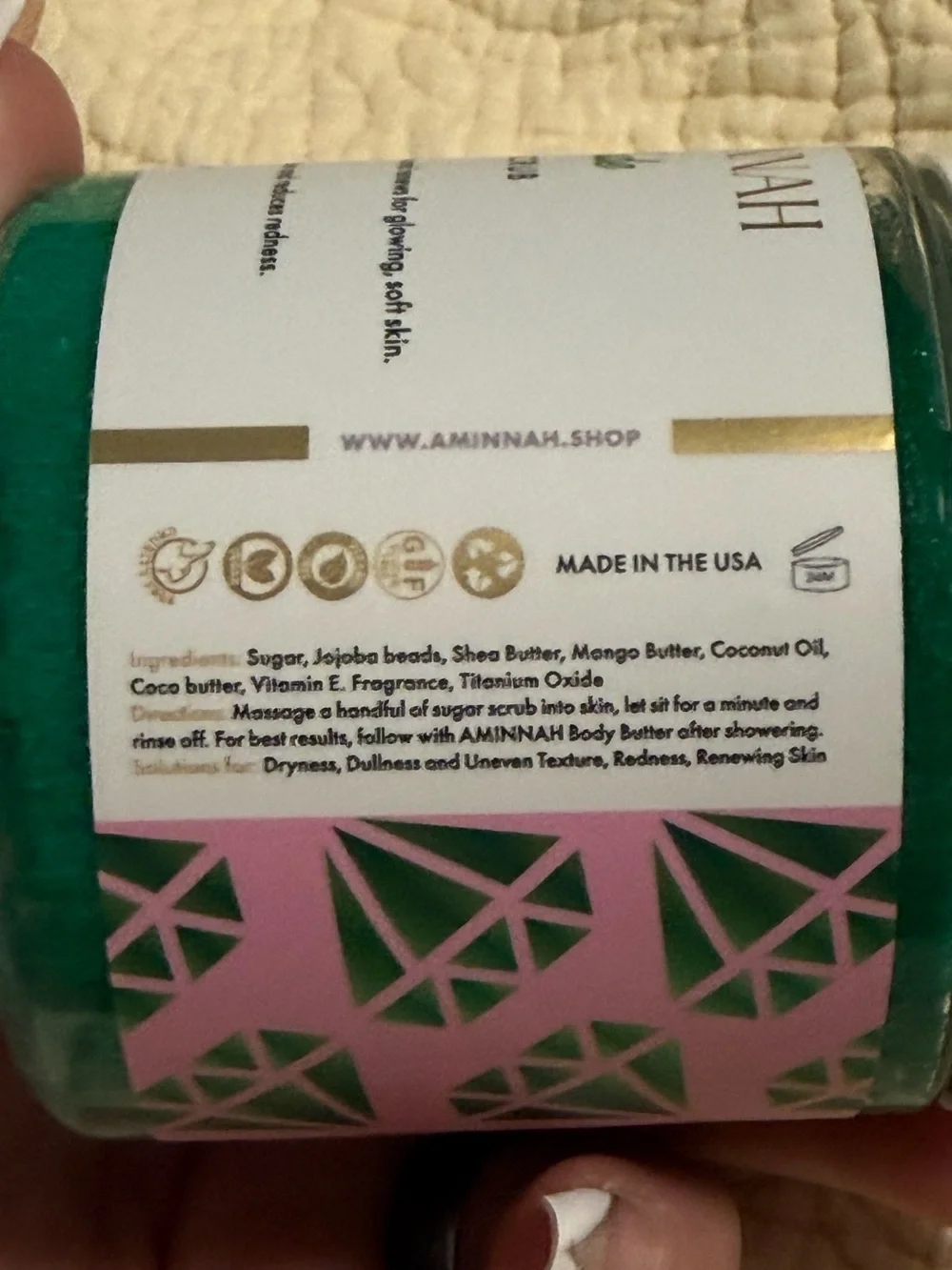Aminnah “jade” sugar
