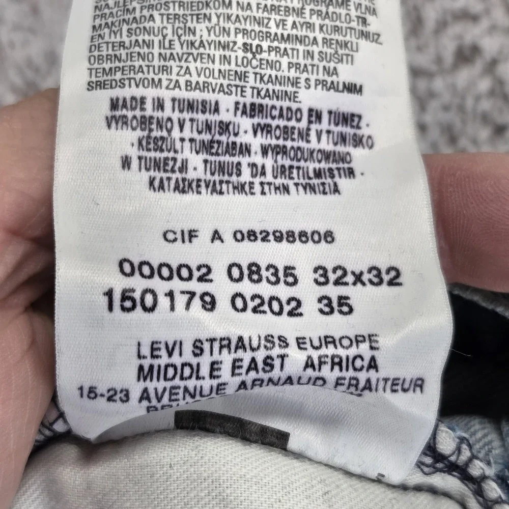 Levis 13658 important