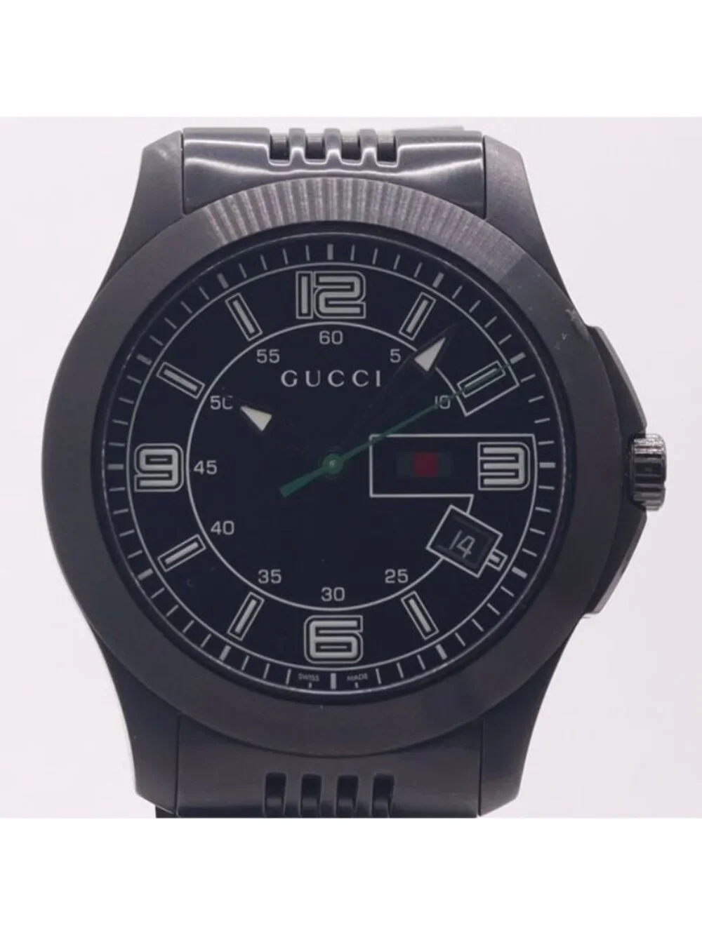 Gucci G-Timeless 126.2 Date Black Dial Watch