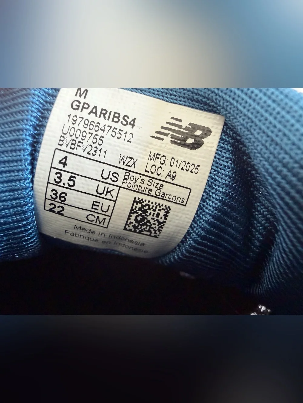 New Balance pre owned
