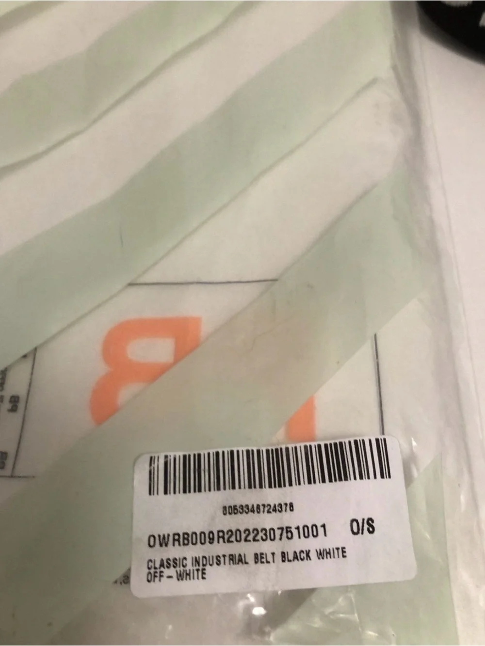 Off-White purchased ssense