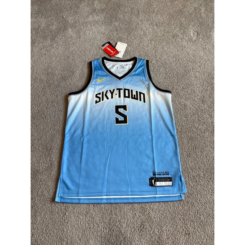 Angel Reese Chicago Sky NWT Nike Youth WNBA Jersey Size Large