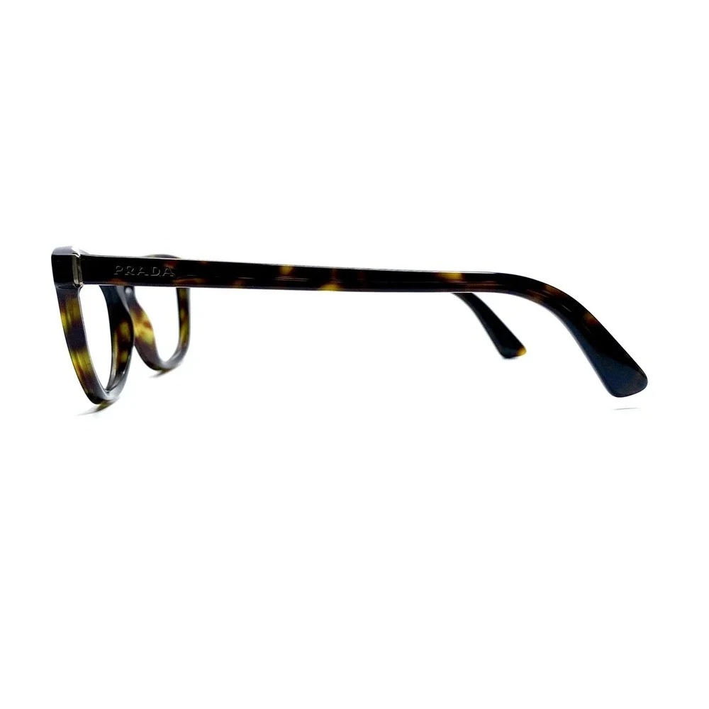 New Prada Brown Tortoise Cat Eye Retro Glasses Italy VPR05B 2AU-101 51 17 140
