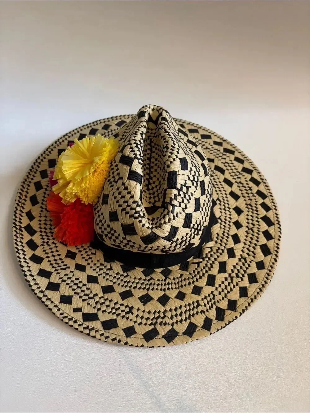 Helene Berman woven straw