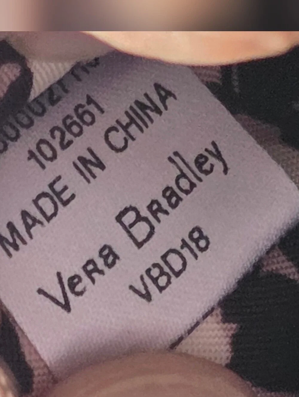 Vera Bradley compact vera