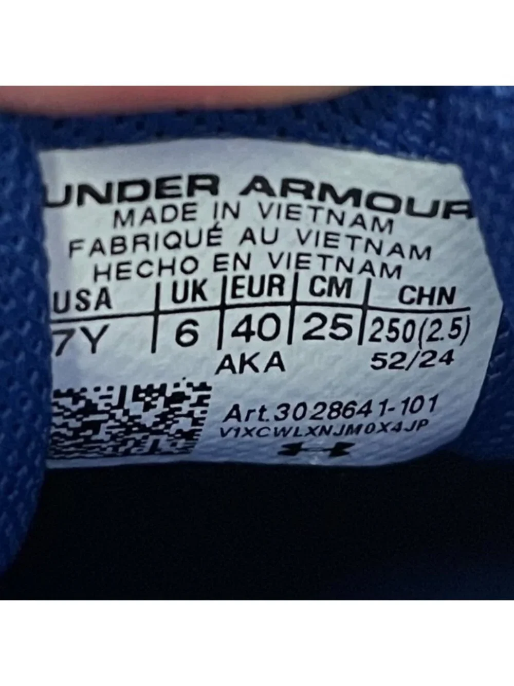 Under Armour please review