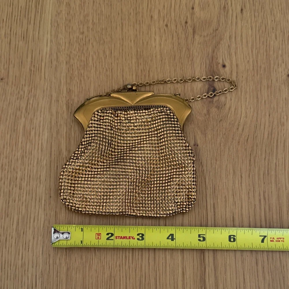 Vintage Whiting & Davis Gold Mesh Wristlet
