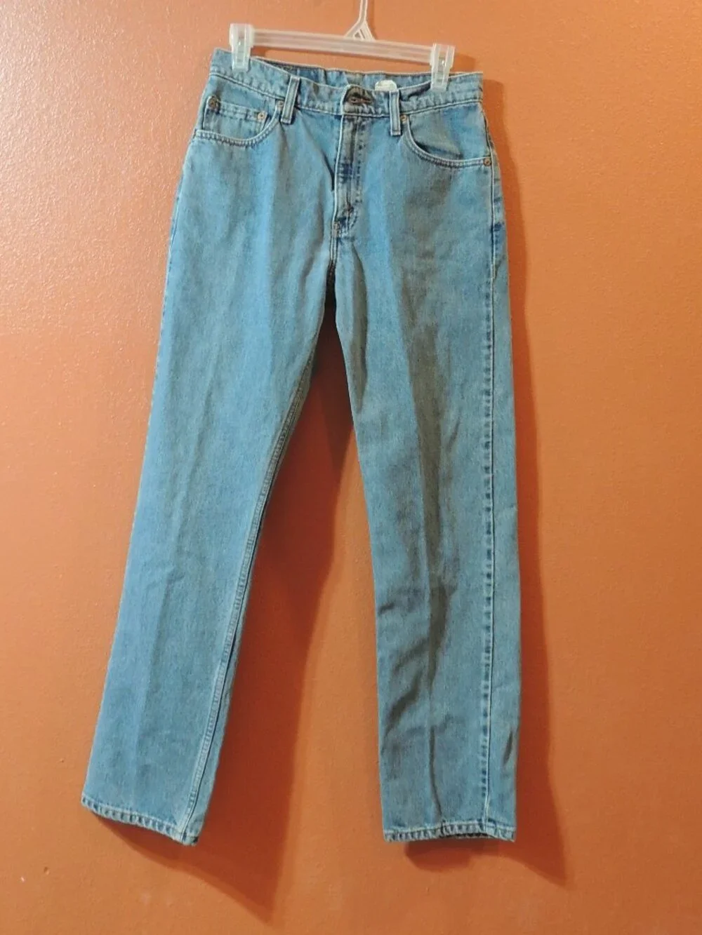 Levi 505 Jens Vintage 90s Men 30x32 Pockets Outdoor Party Denim Blue Jeans