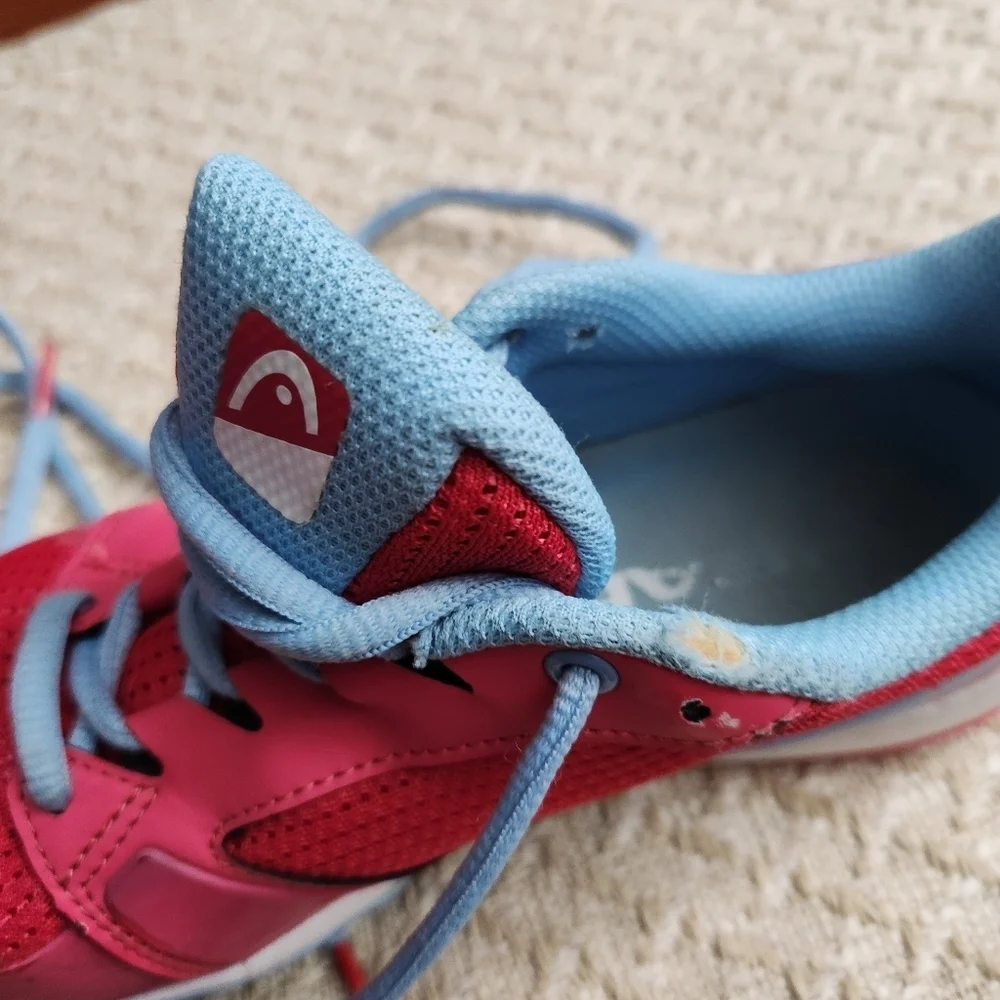 3/$25 Girls Head tennis sneakers size 5.5