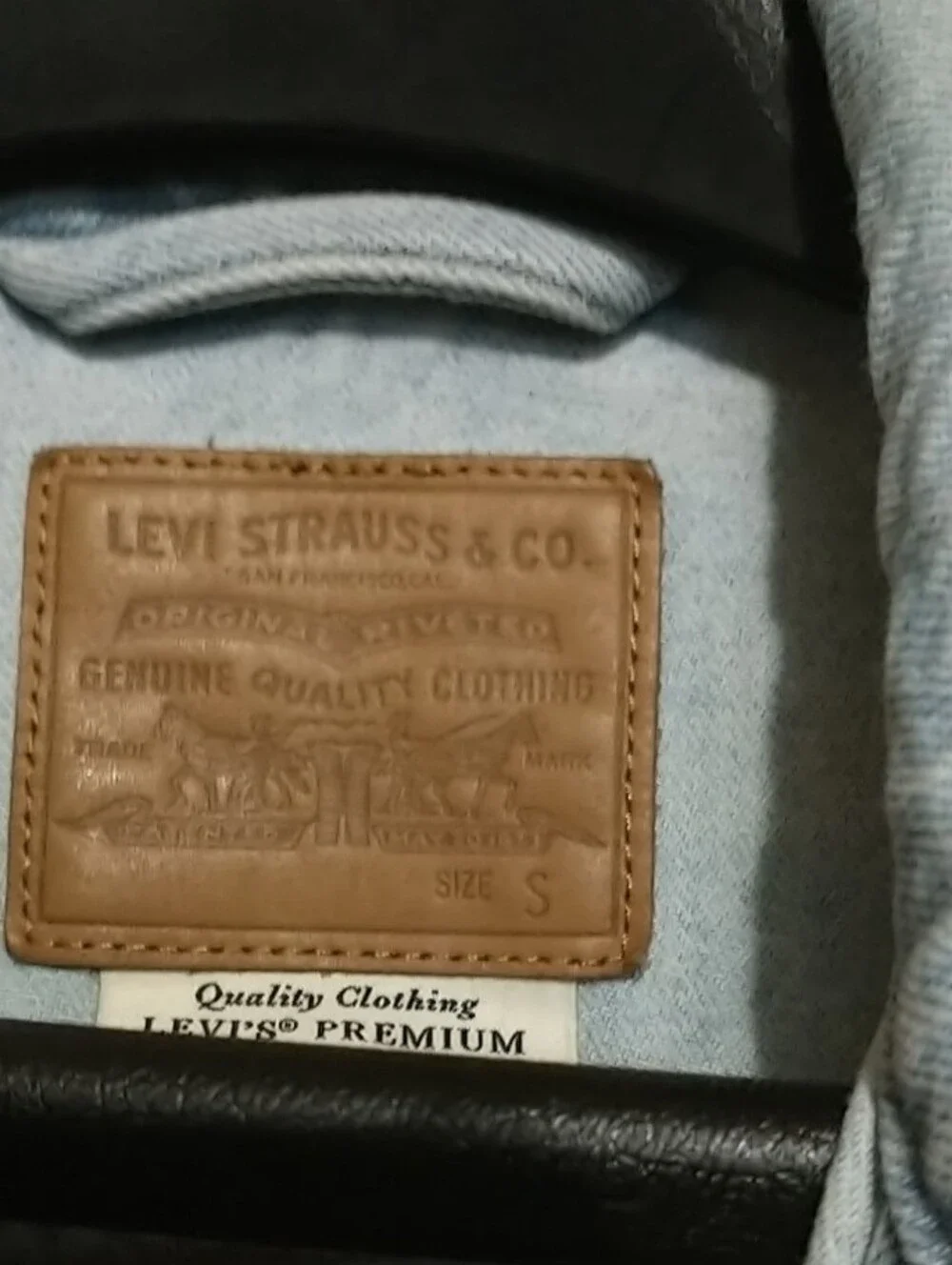 Levis levi denim