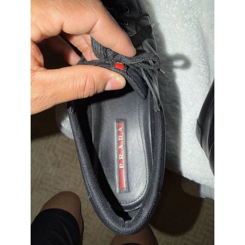 Prada men leather