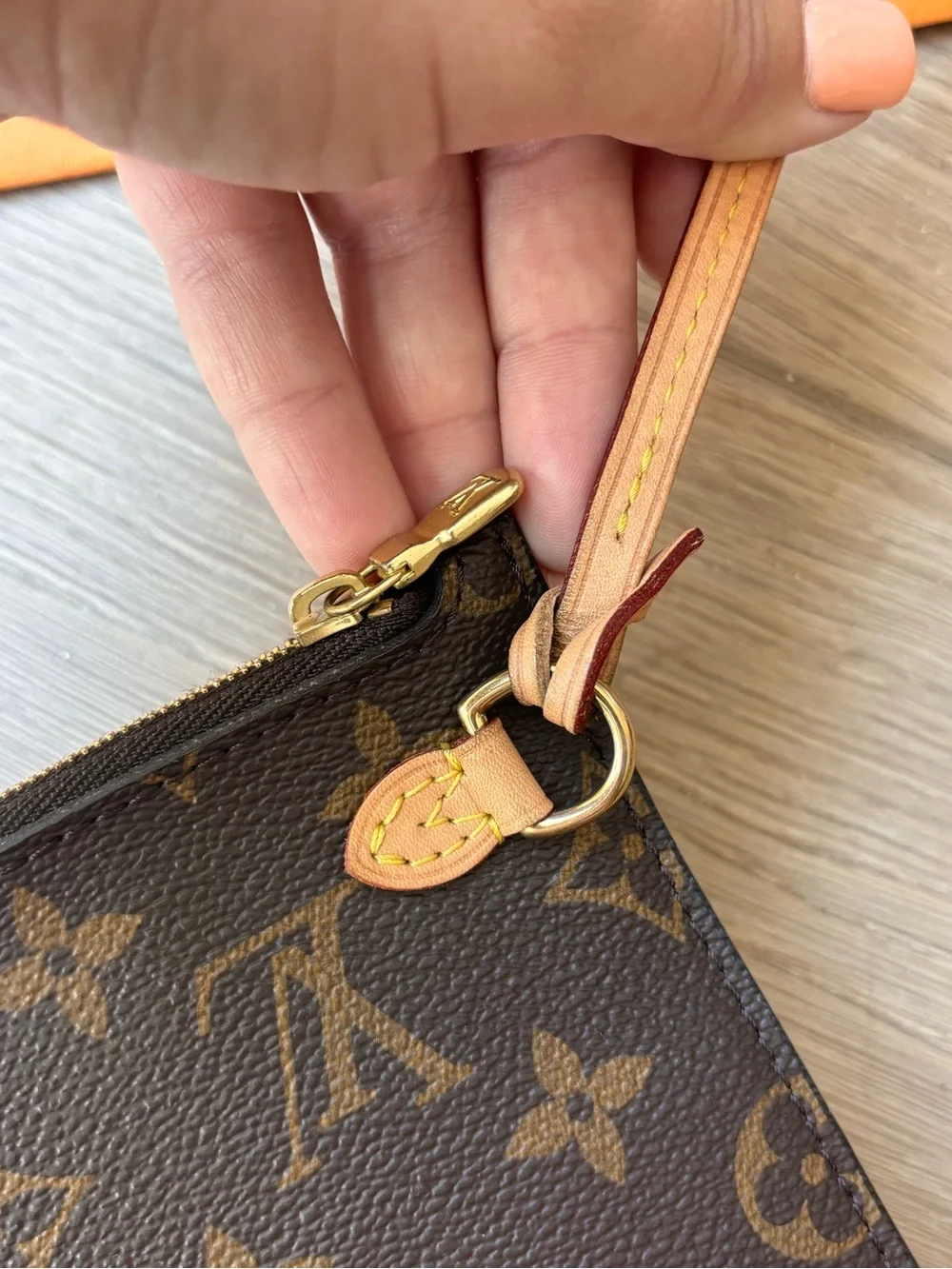 Louis Vuitton used handful