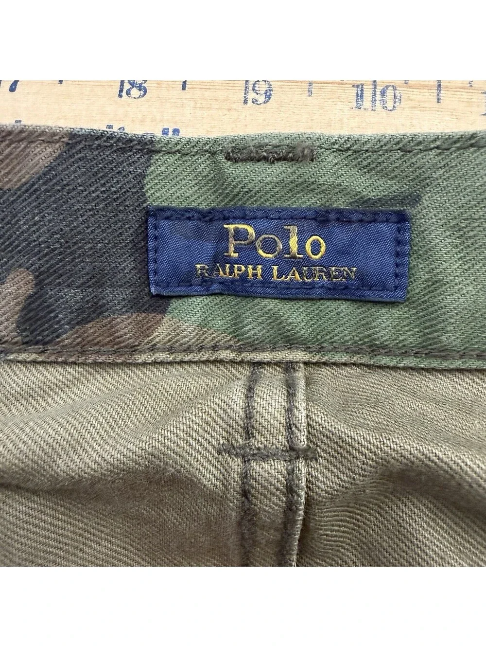 Polo Ralph Lauren Sullivan Slim Camouflage Denim Men’s Size 34x30 Stretch NWOT
