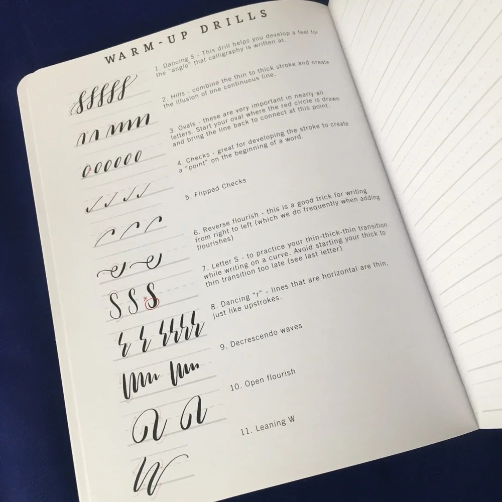 Barnes & Noble calligraphy made