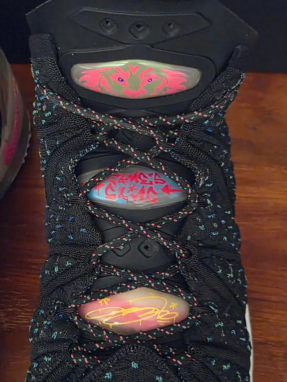 Nike Lebron 18 lebron shown