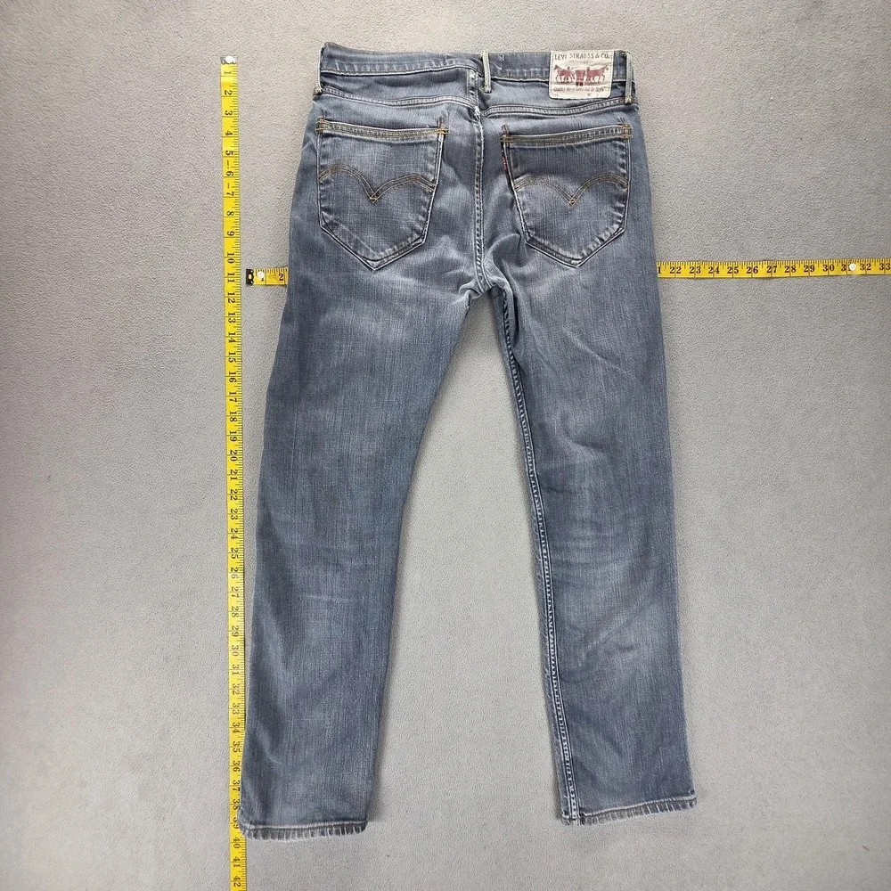 Vintage‎ Levis 504 Jeans Mens 31x32 Blue Straight Engineered Zip Fly Medium Wash
