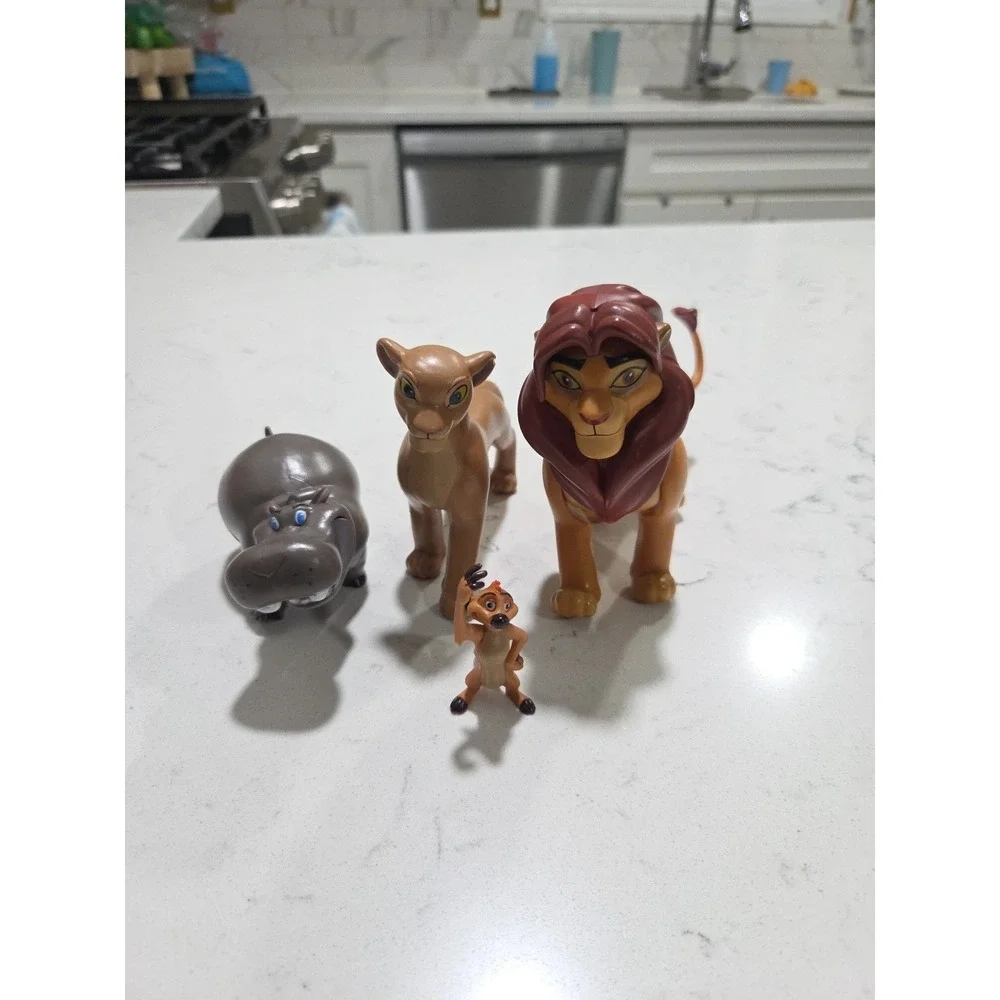 Disney Lion King Lion Guard Lot of 4 Figures Just Play PVC Figures, Cake Toppers