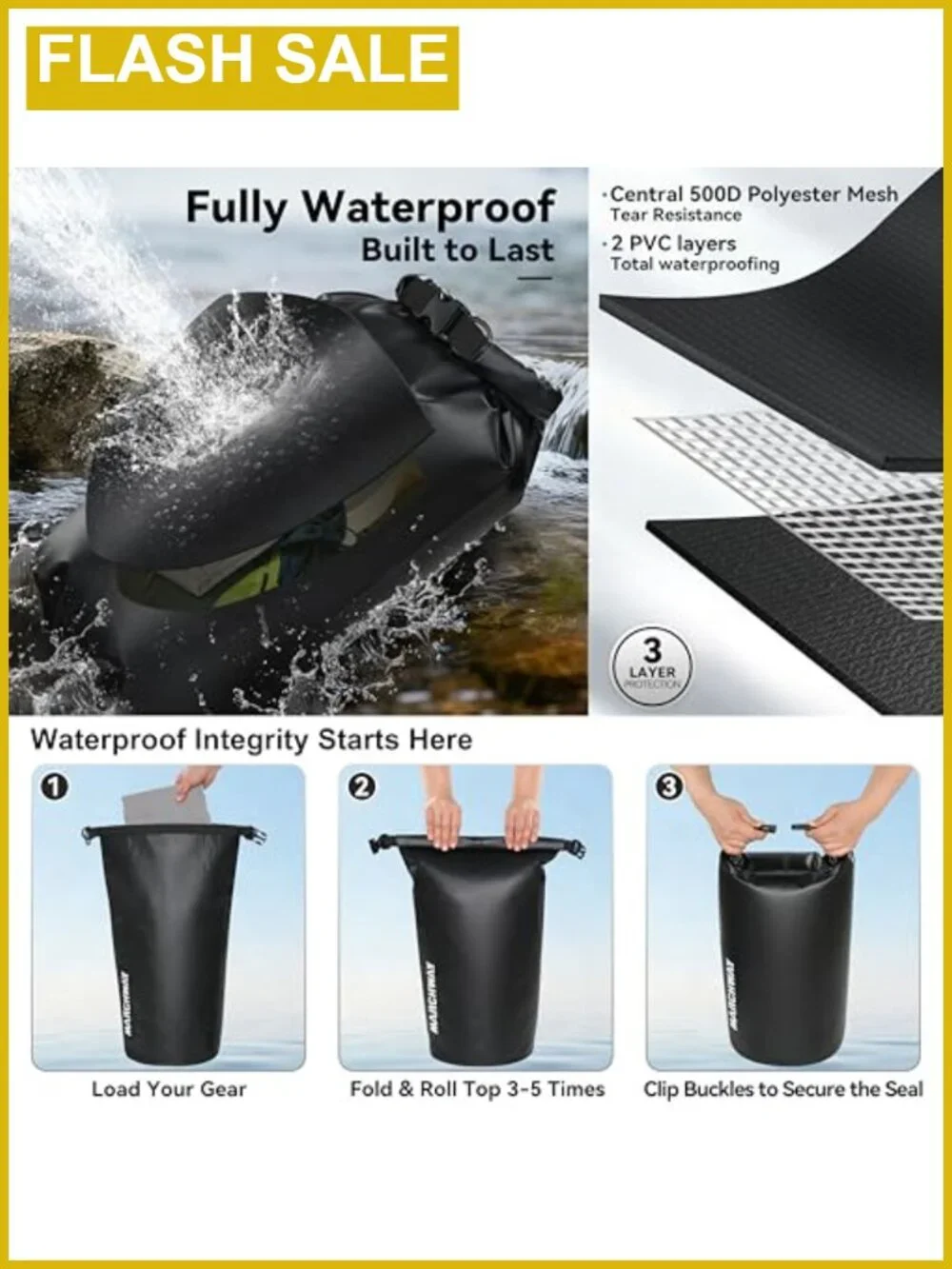 N/A waterproof roll