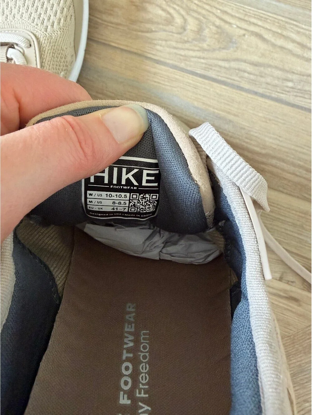 Hike Footwear new tags