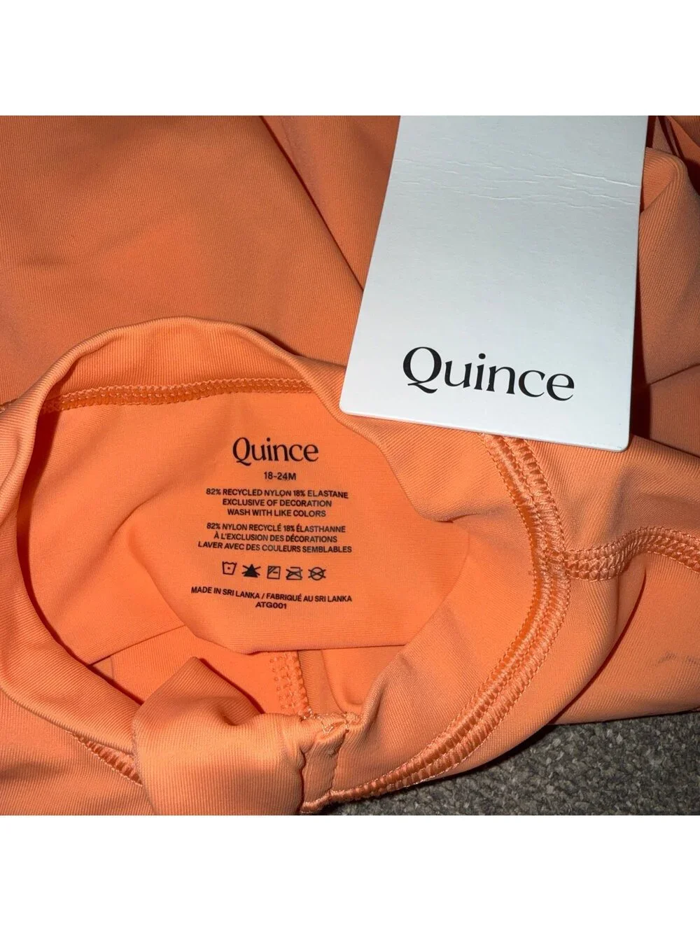 Quince description customer