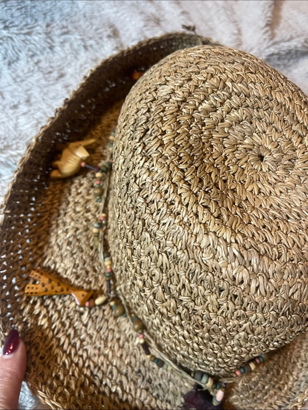N/A natural woven