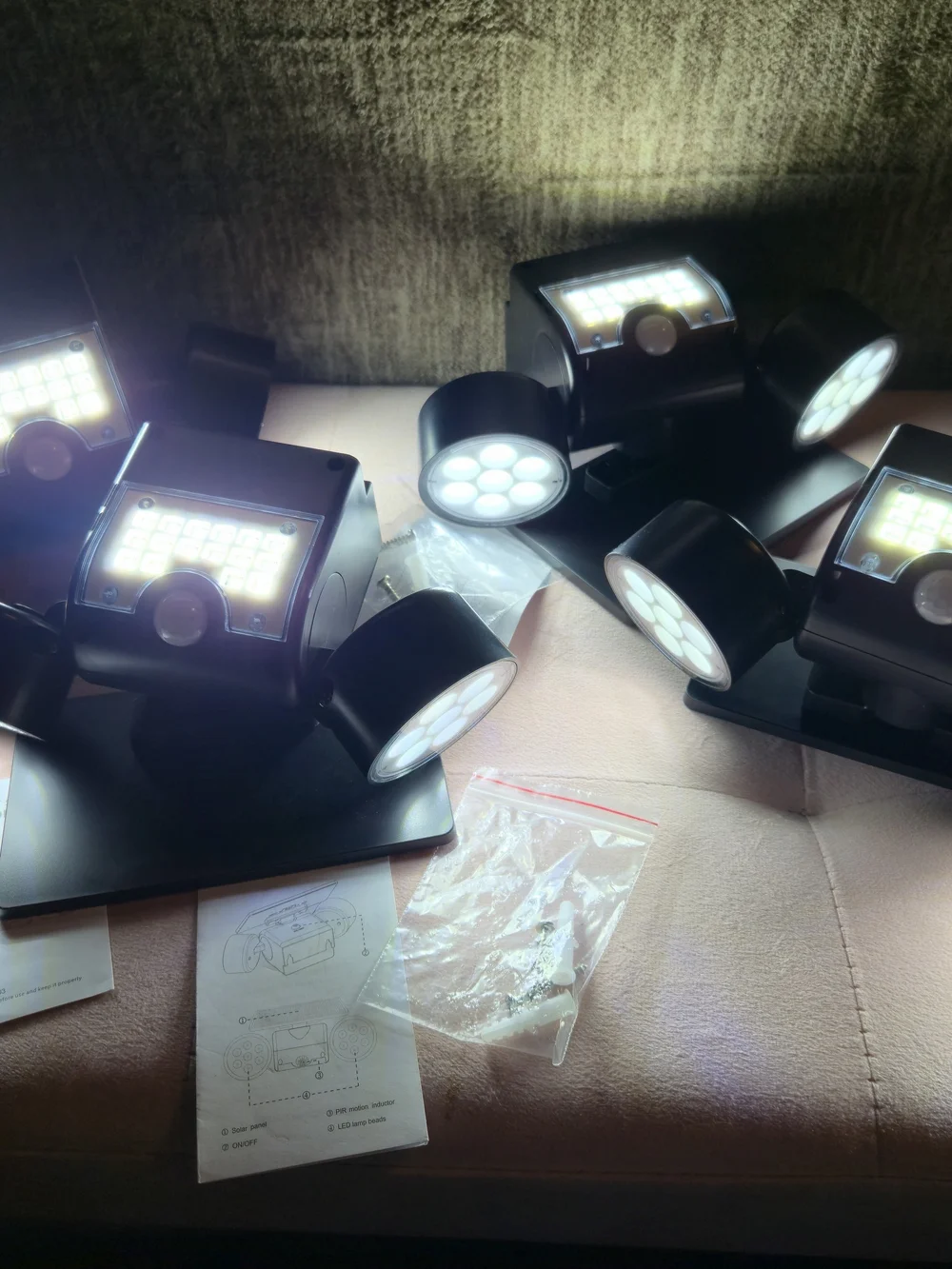 N/A led mounting count