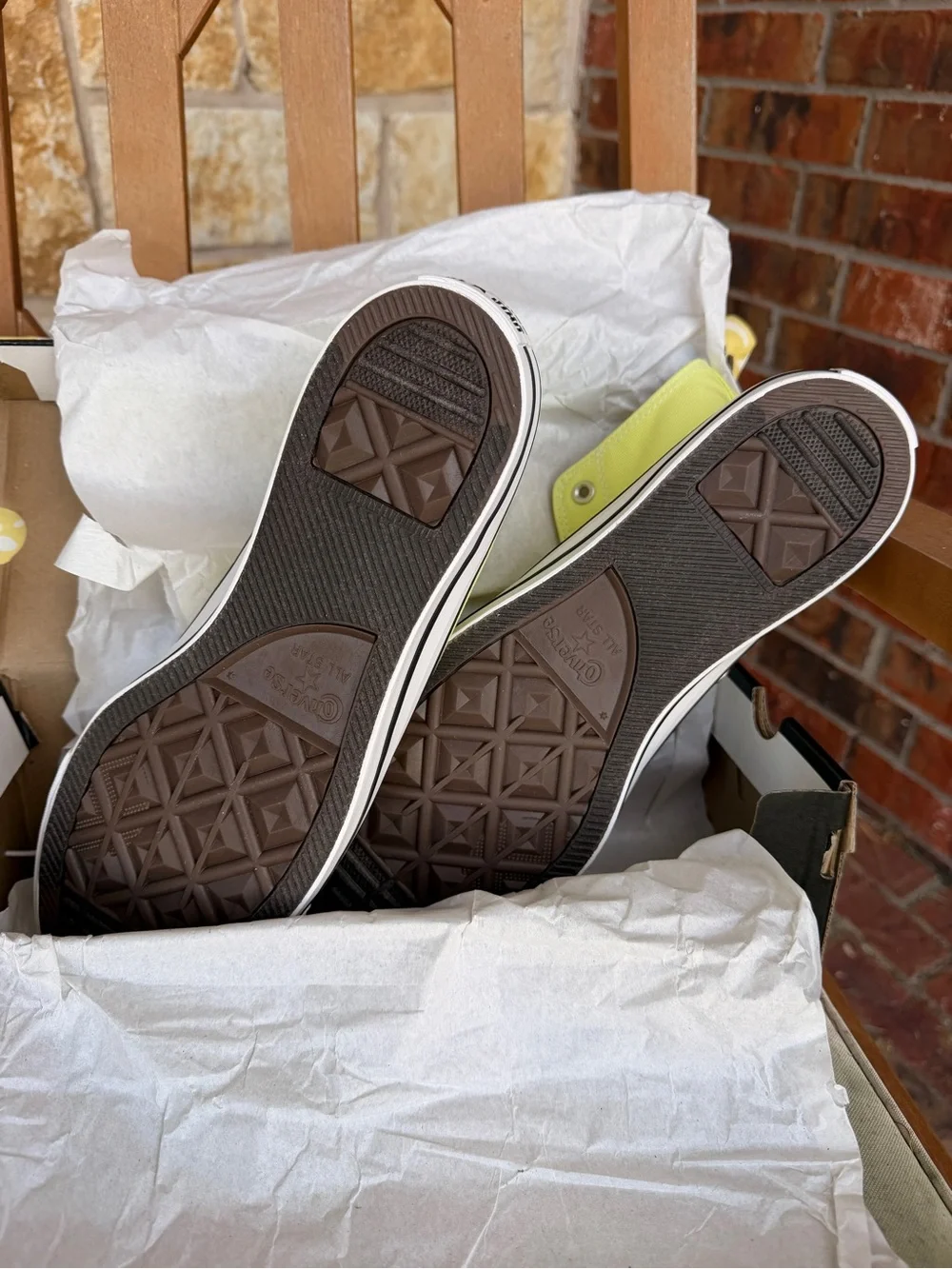 Converse Black Shoe Storage Box with White Branding