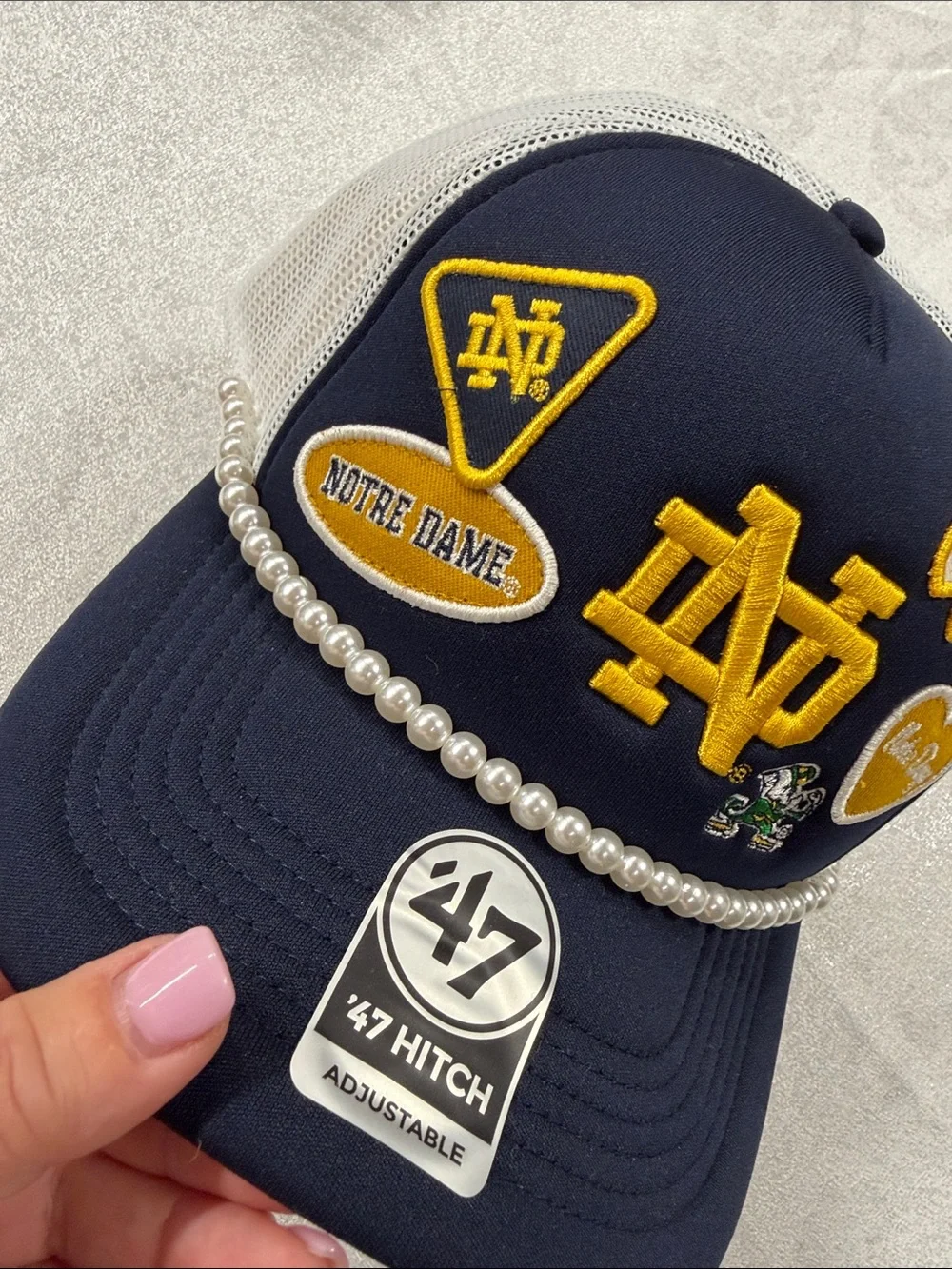 ‘47 Brand navy comfortable trim
