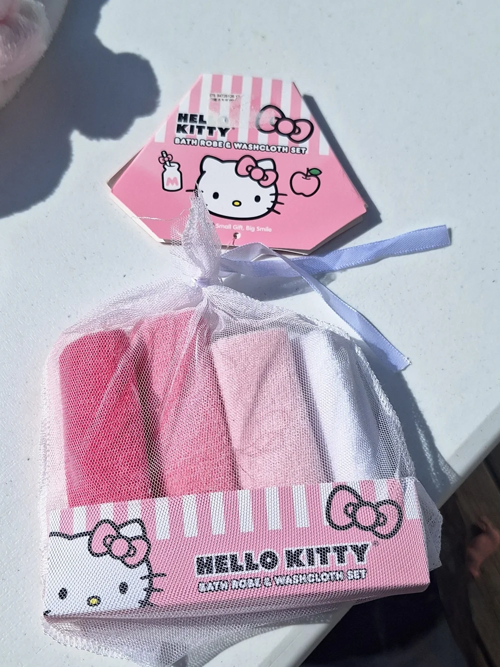 Hello Kitty plush hooded