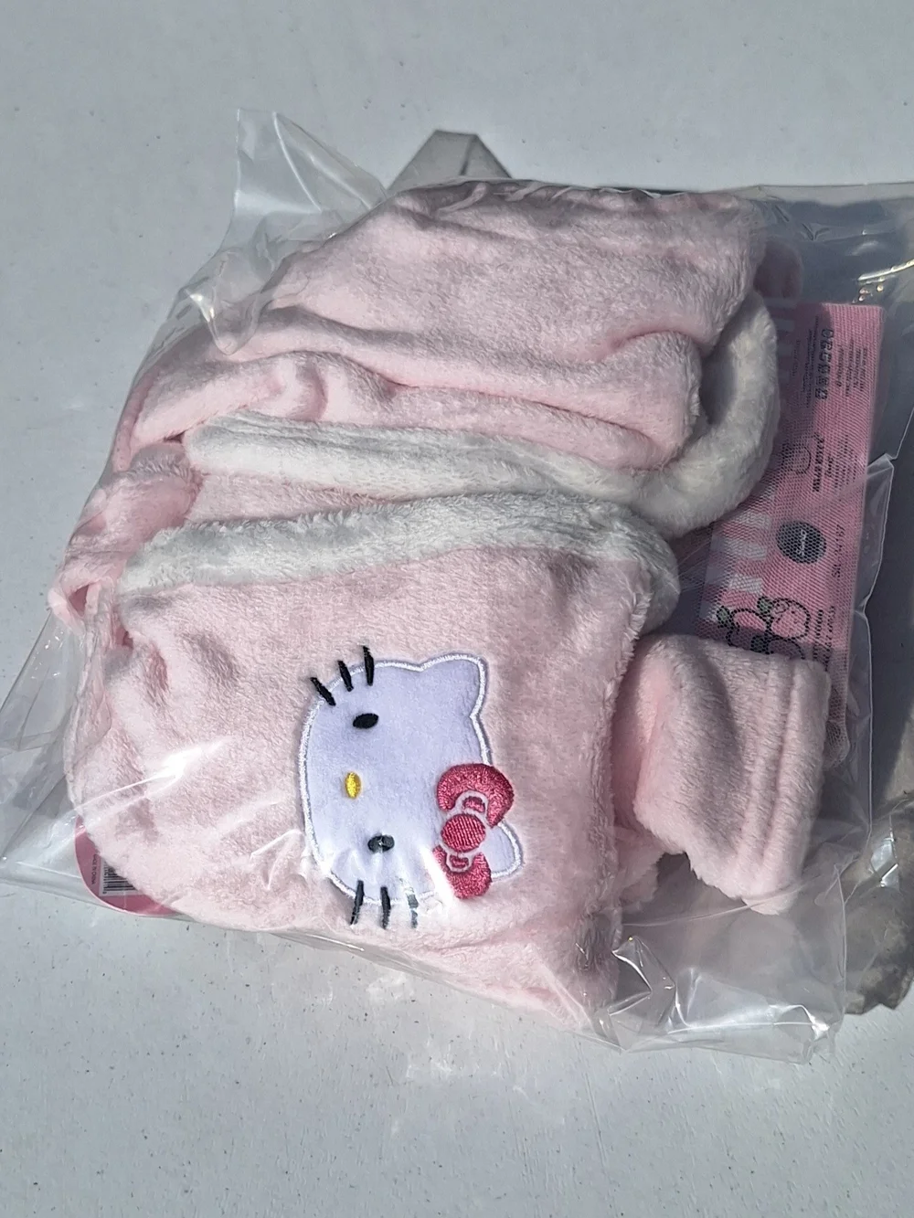 Hello Kitty plush hooded