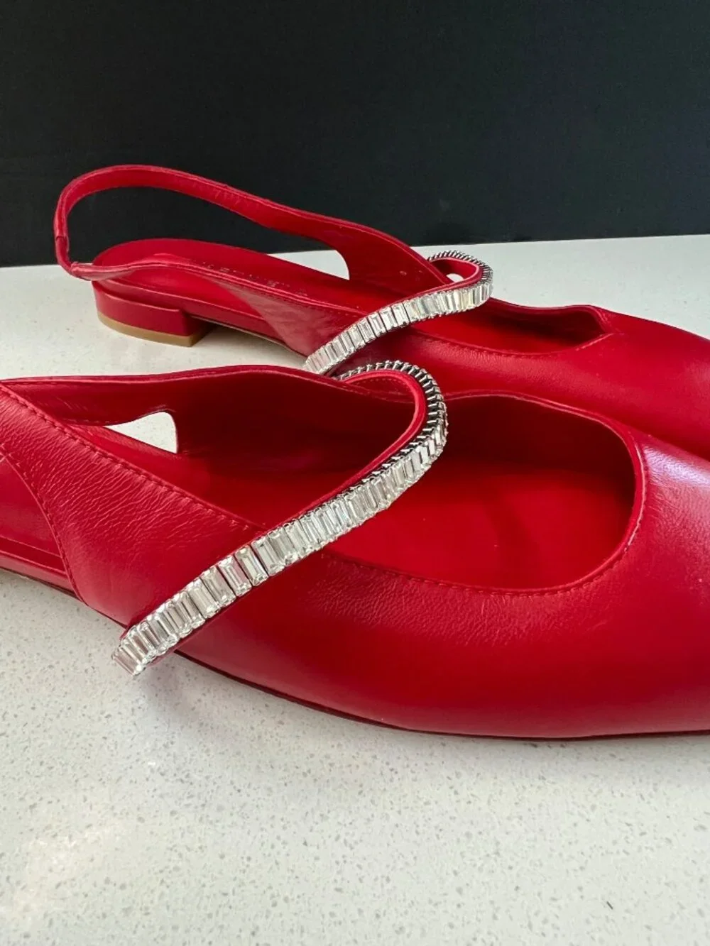Stuart Weitzman new encrusted