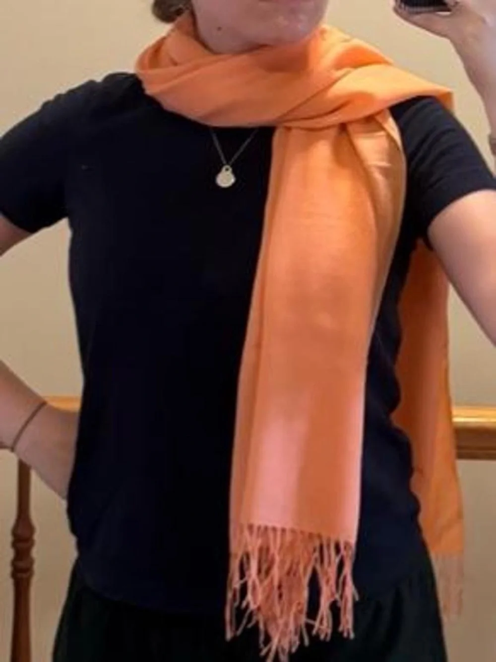 pashmina light orange