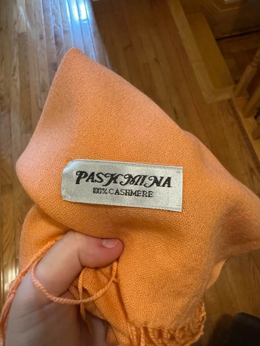 pashmina light orange