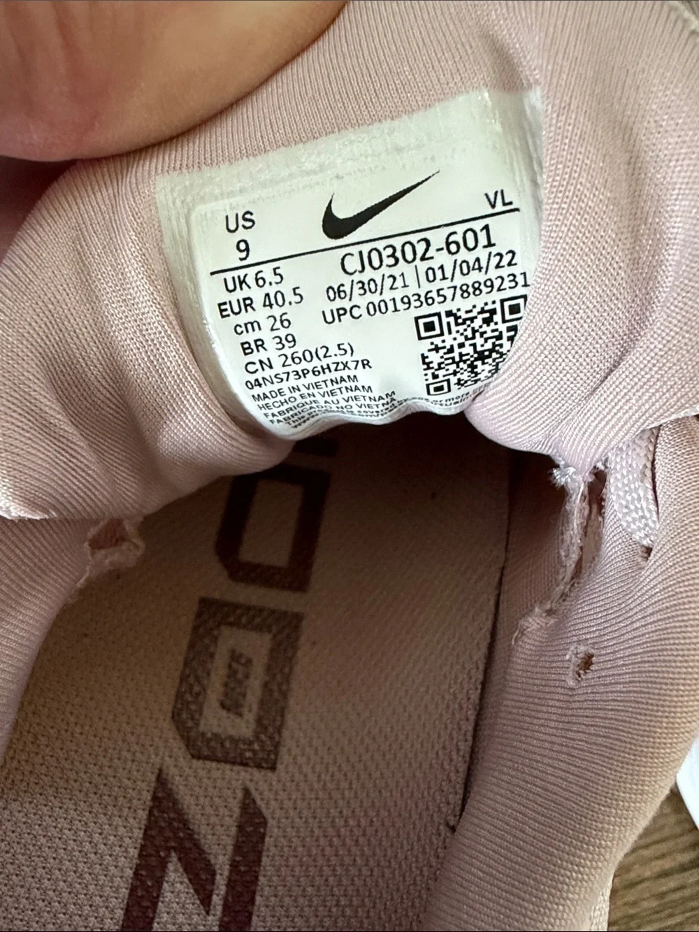 Nike air zoom