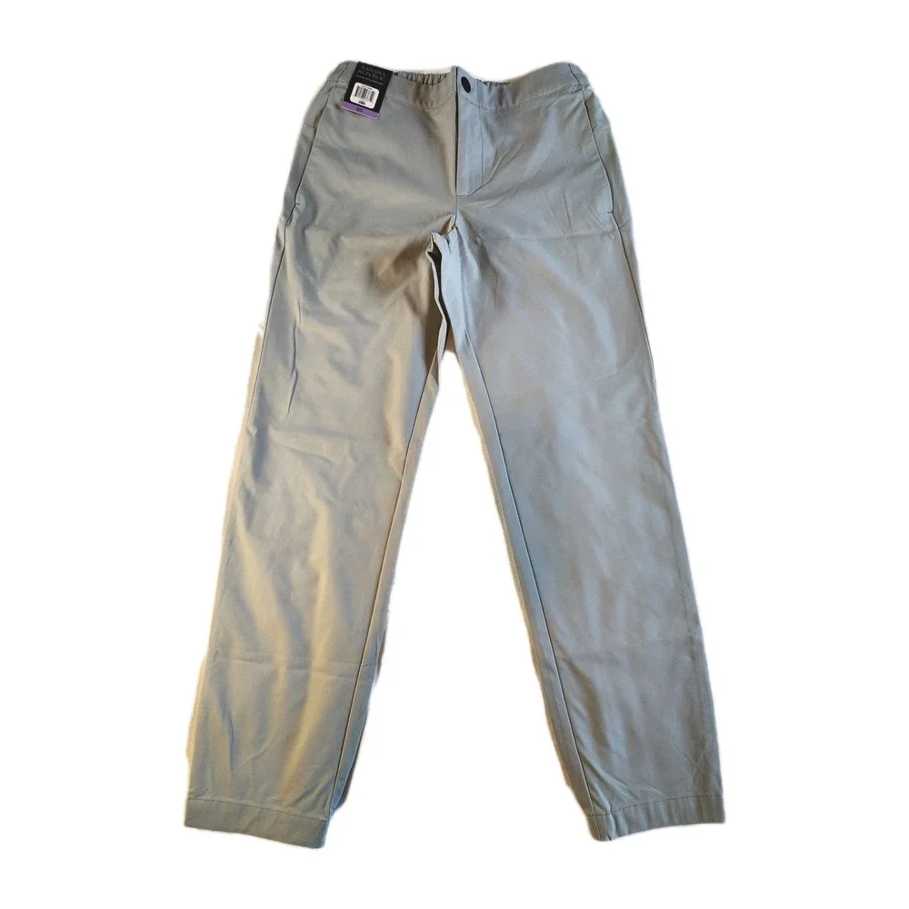 BANANA REPUBLIC Motion Tech Hybrid Pants Mens‎ 30 Quarry Gray Water Repellent