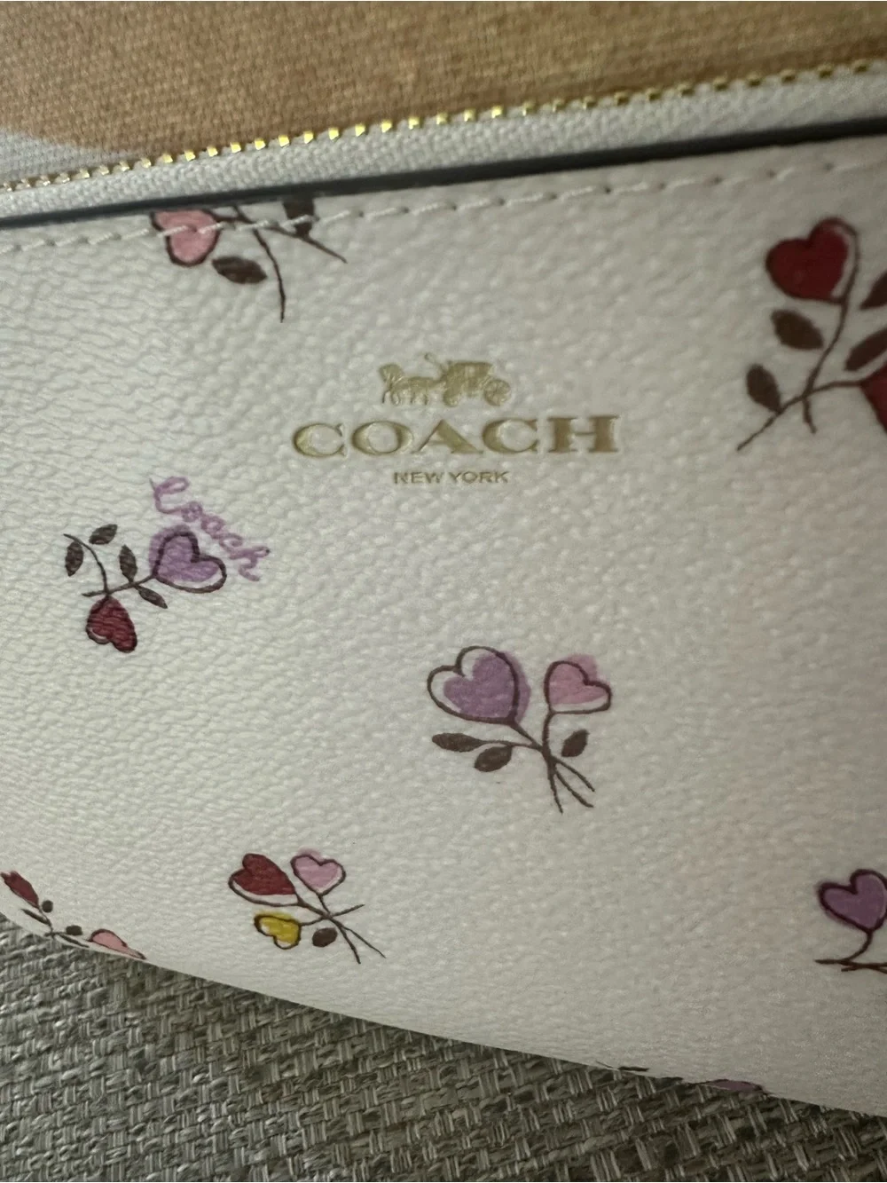 Coach nwt shaped