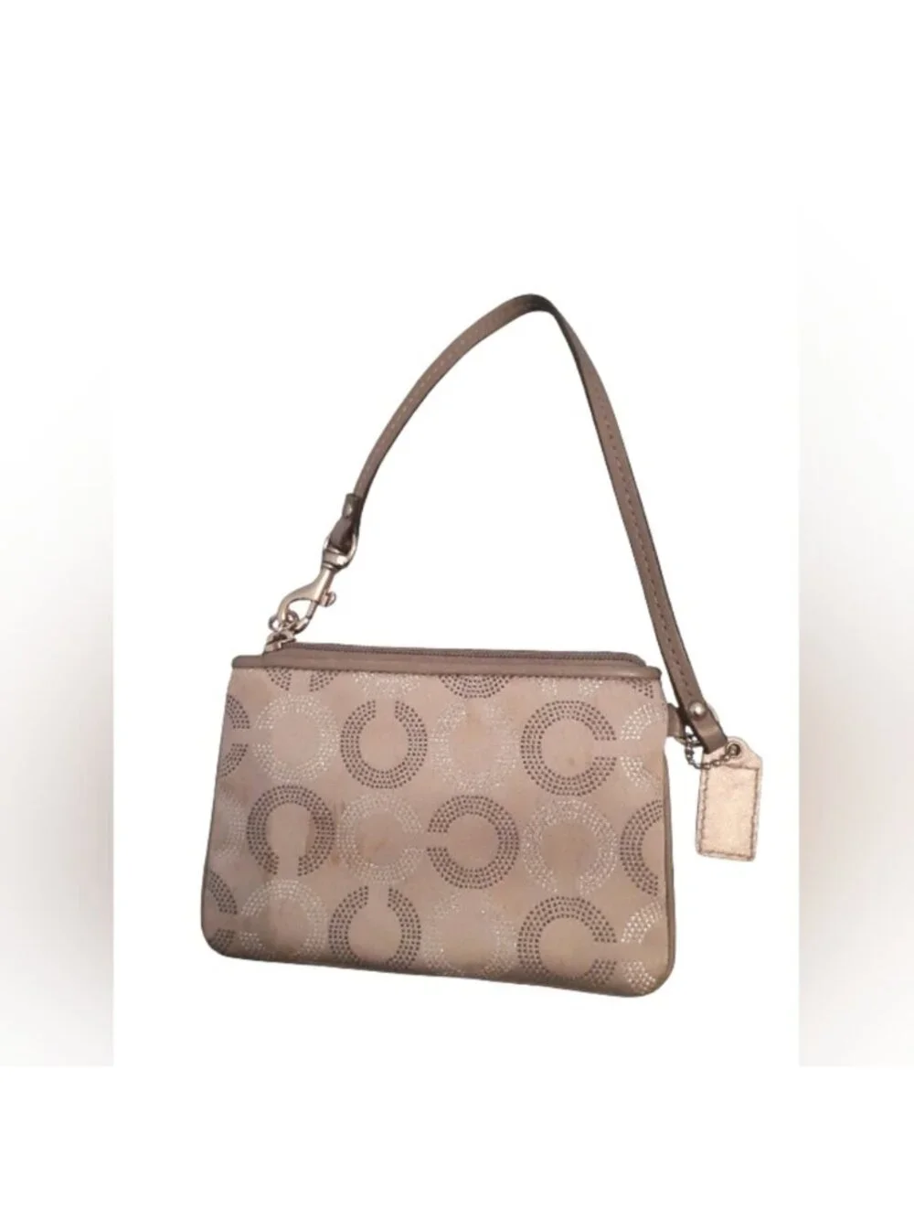 Coach chic wristlet