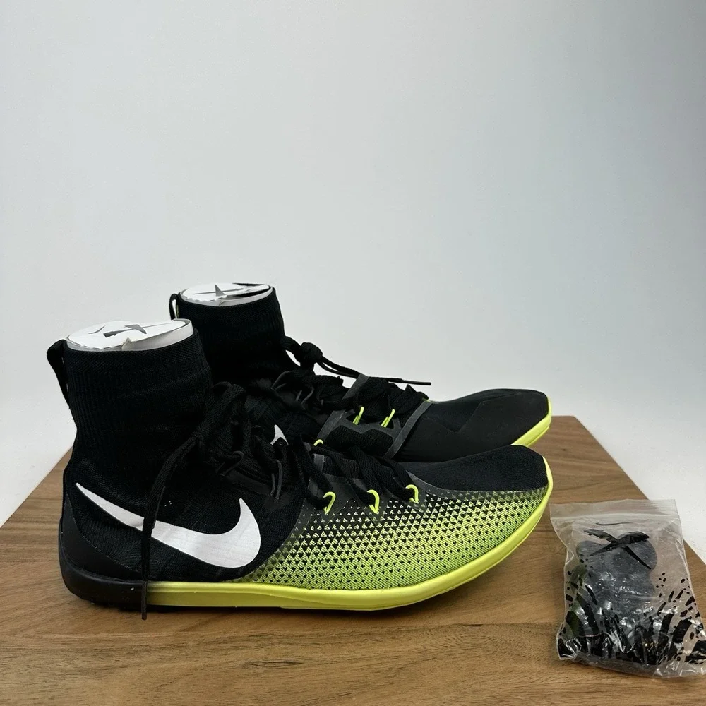 NEW Mens Nike Zoom Victory 4 XC Spike‎ Shoes Black With Spikes Size 11