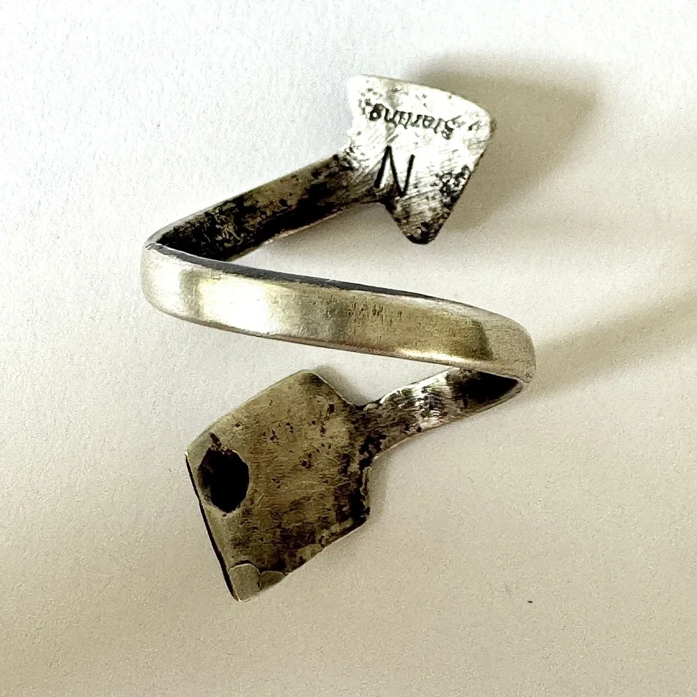 Native American Navajo Indian Turquoise Jewelry bypass rings