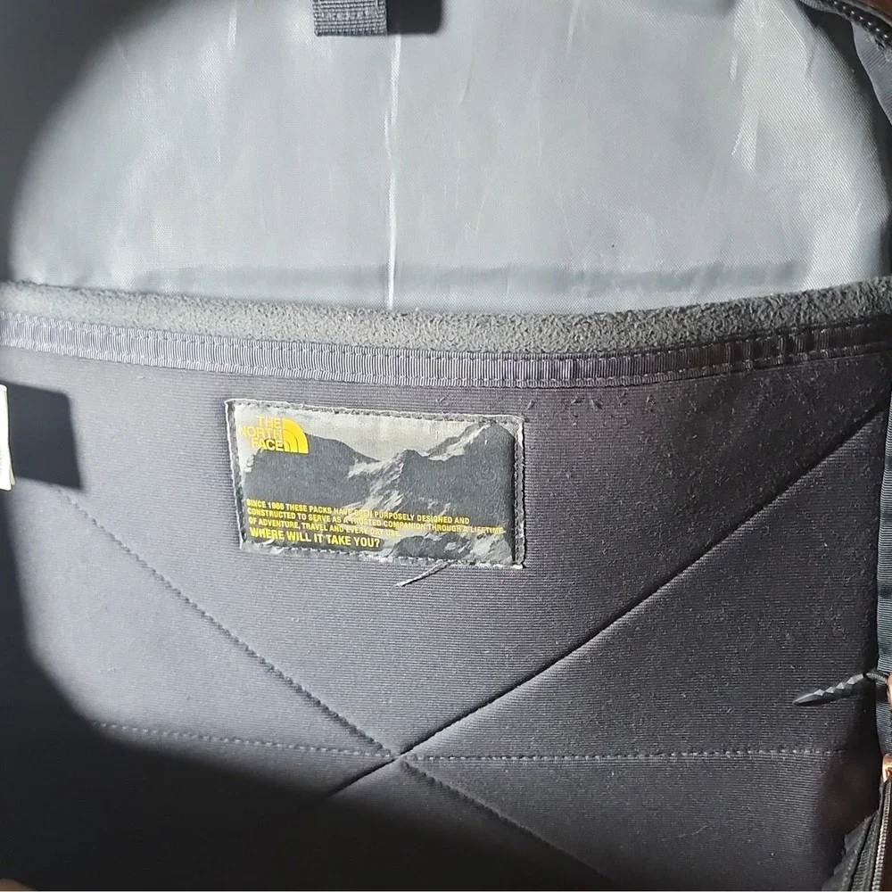 The North Face all zippers