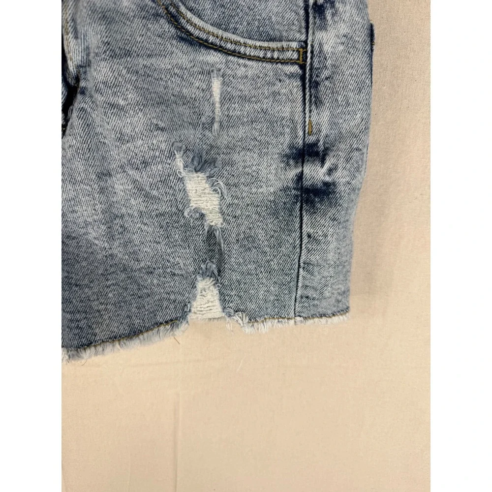 Justice girls distressed