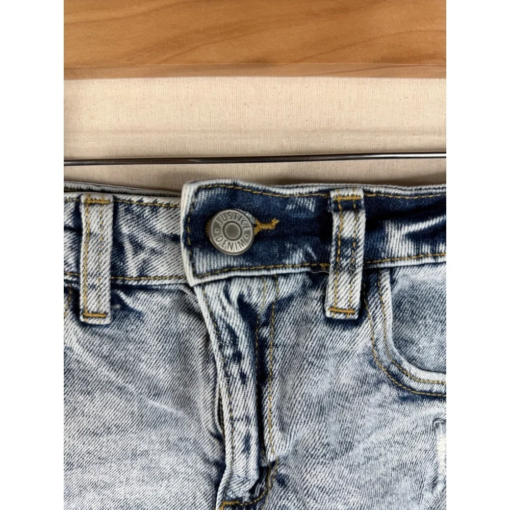 Justice girls distressed