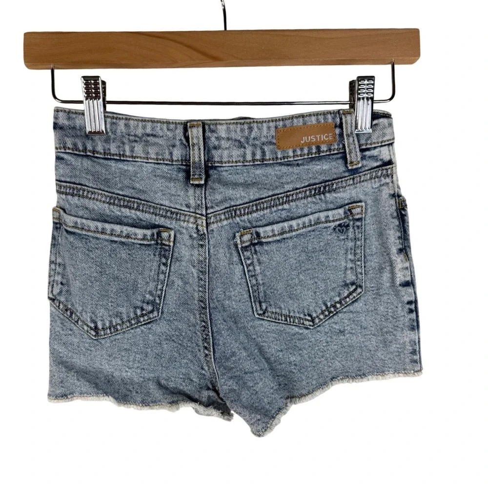 Justice girls distressed