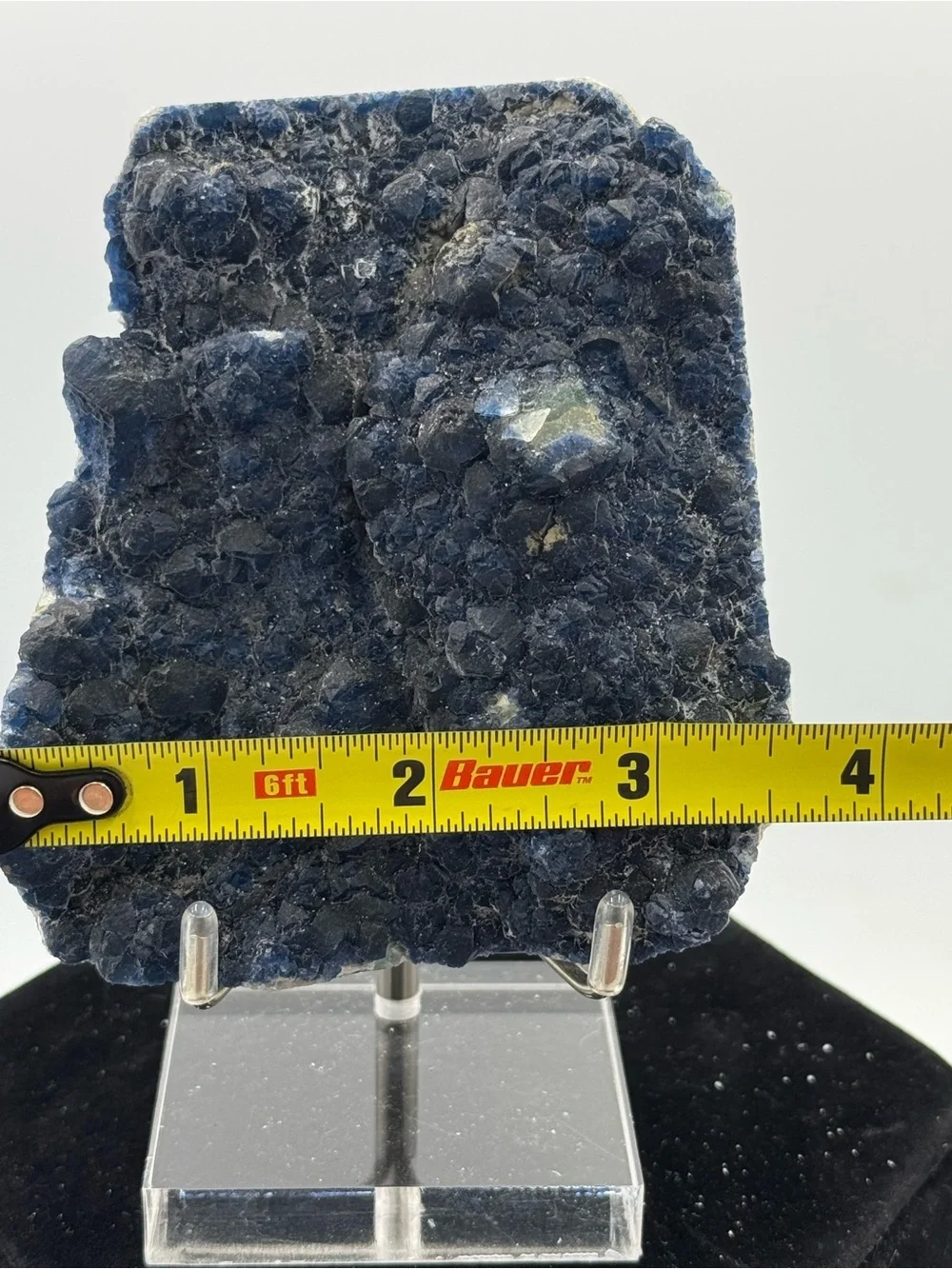 Blueberry Fluorite Specimen- Inner Mongolia