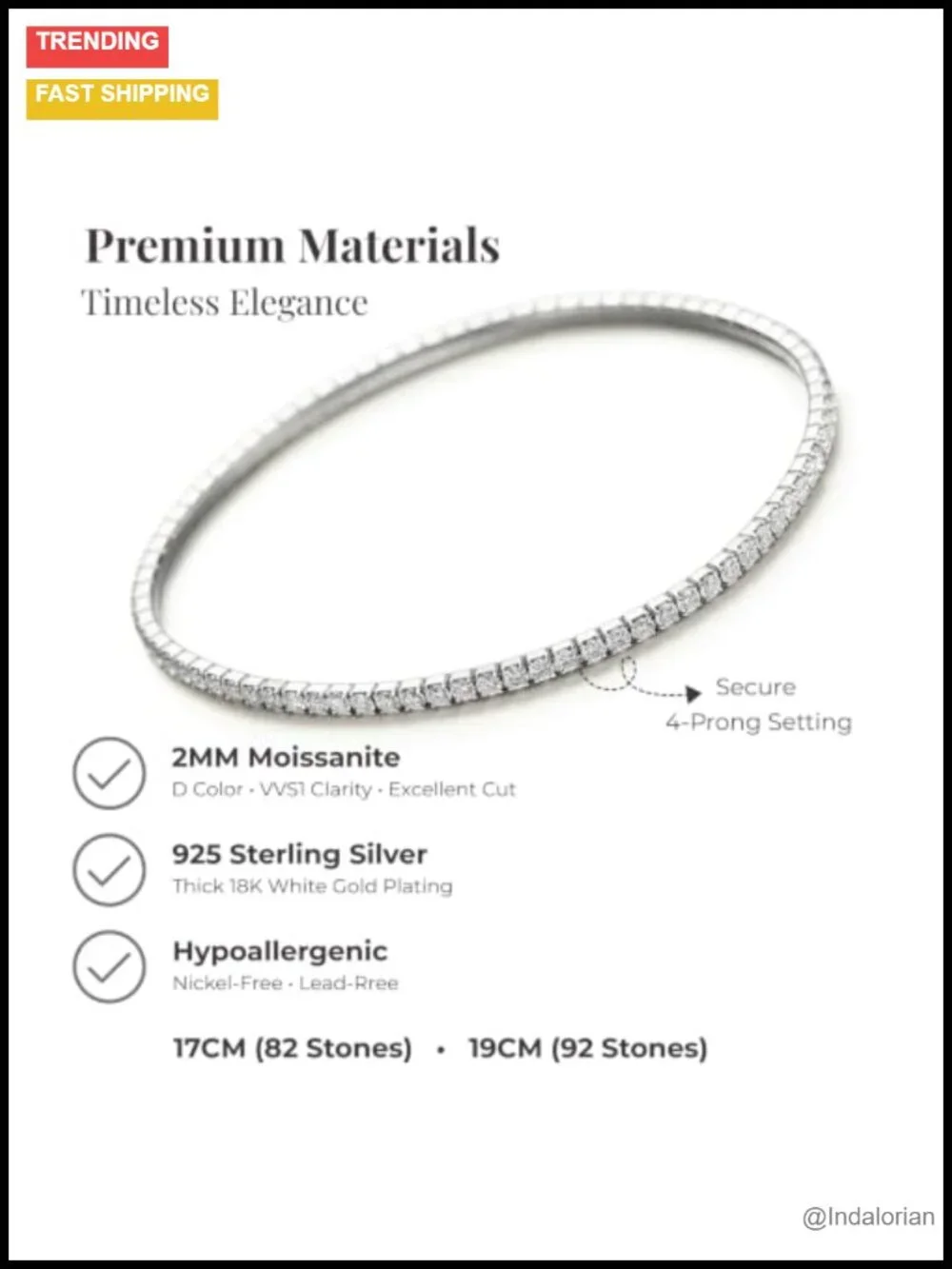 N/A sparkling 2mm
