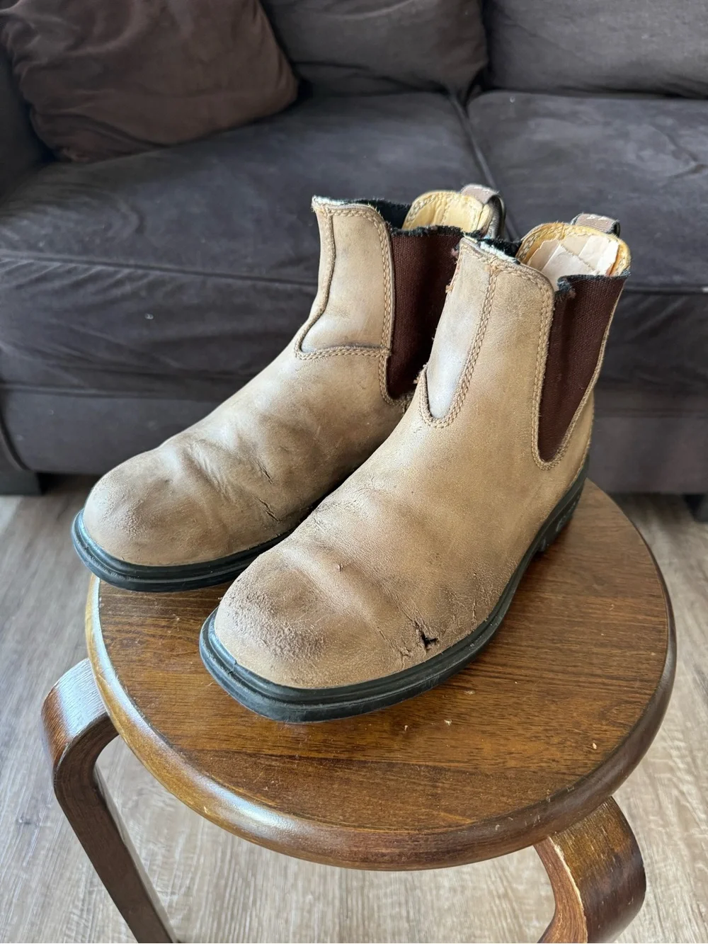 Blundstone well worn
