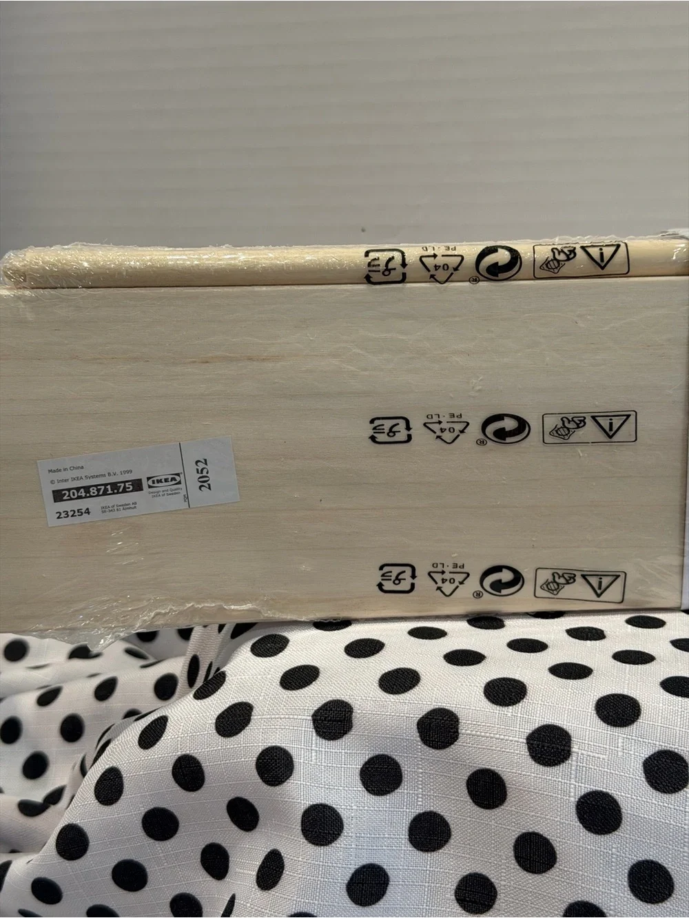 IKEA bekväm wooden