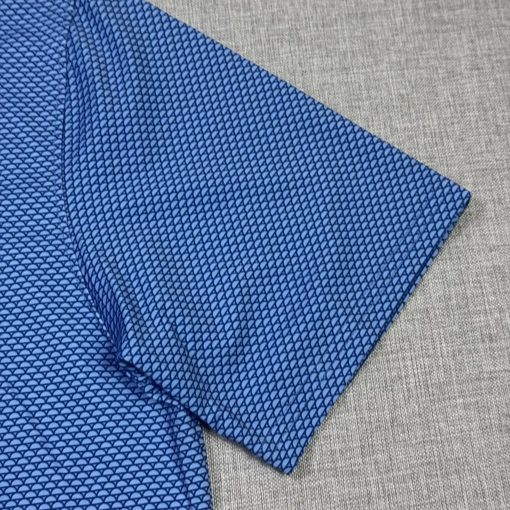 Holderness & Bourne Old Head Golf Polo Shirt Men M Blue Edwards Windsor & Oxford