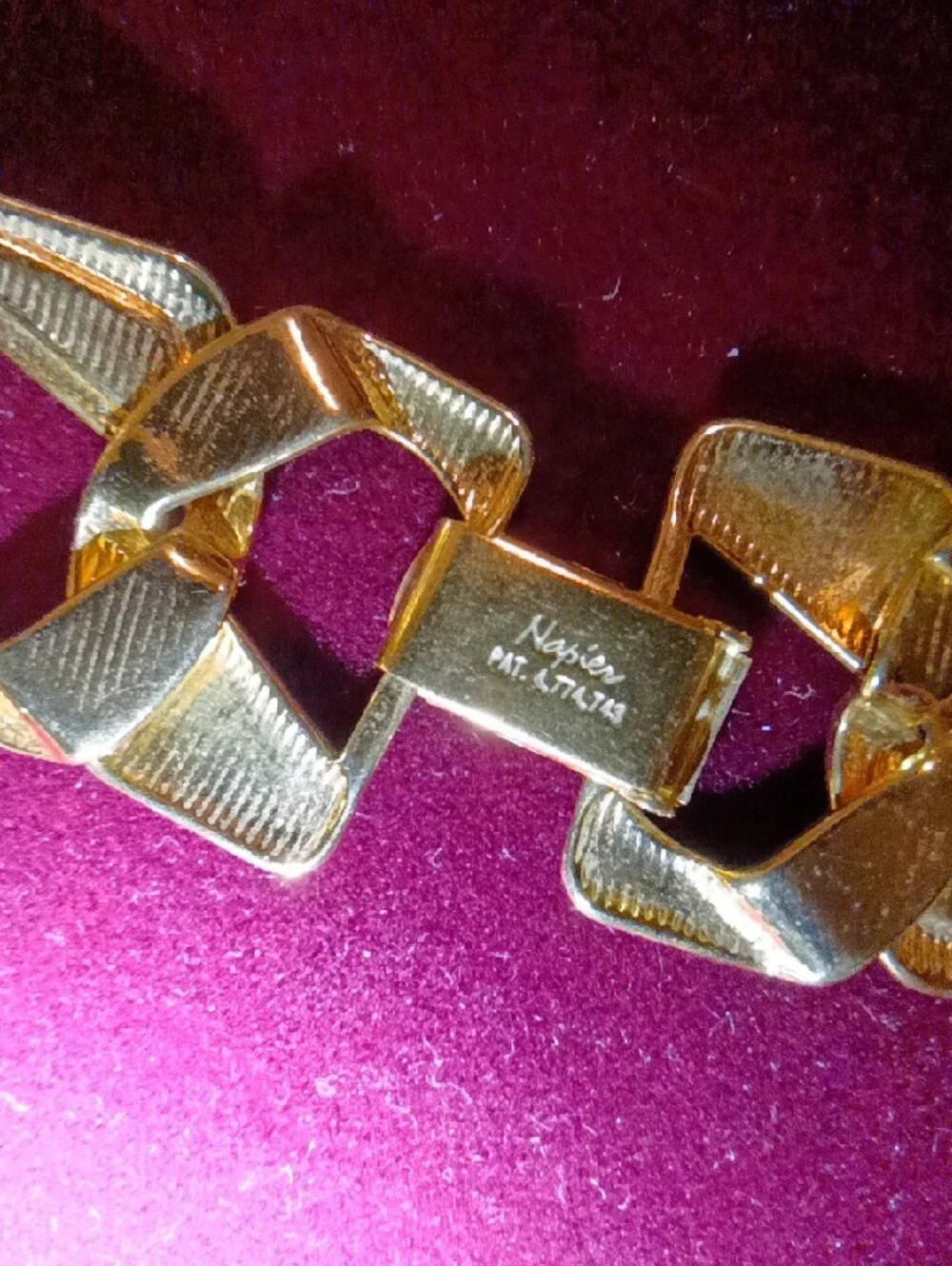 Napier vintage gold